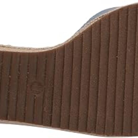 Anne Klein Blue Wedge Zia Wrap Tie Sandal Shoes 10 - Picture 4 of 13